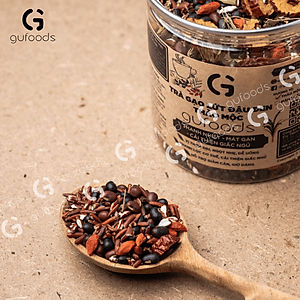 Trà gạo lứt đậu đen thanh nhiệt GUfoods - Tự nhiên, Healthy, Thanh lọc cơ thể, Mát gan, Cải thiện giấc ngủ, Đa dạng hương vị