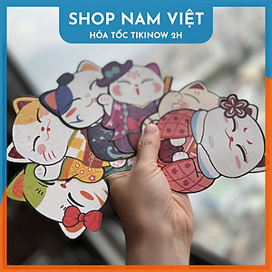 Phong Bao Lì Xì Ánh Kim Mèo Thần Tài Cầu May Mắn Quý Mão 2023 (Ngẫu Nhiên Mẫu)