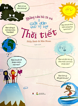 Sách Những câu hỏi tò mò & giải đáp thú vị về thời tiết