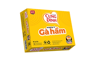 Thùng 30 Gói Mì Cung Đình Hương Vị Gà Hầm (79g/Gói)