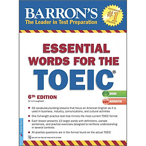 Sách Barron's Essential Words For The Toeic (Tái Bản)