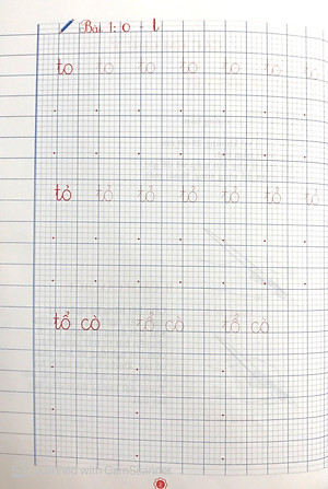 Bé Tập Viết Chữ Ghép