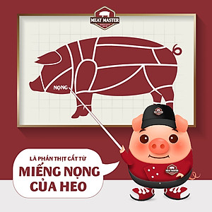 Nạc giòn heo tuyển chọn Meat Master ( 400G ) - Giao nhanh