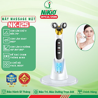 Máy Nâng Cơ 2 Chức Năng Face Và Body Nikio NK-125 - Massage EMS Săn Chắc Da Toàn Thân Và Tạo Cằm Vline