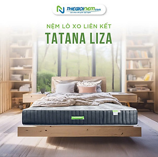 Nệm lò xo liên kết Tatana Liza-Độ cao 25cm-Bảo hành 6 năm