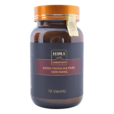 Viên Nang Đông Trùng Hạ Thảo HIMA (Hộp 70 Viên)
