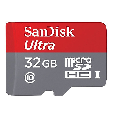 Thẻ Nhớ microSDHC SanDisk Ultra 32GB UHS-I - 80MB/s - Hàng Chính Hãng
