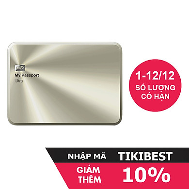 Ổ Cứng Di Động WD My Passport Ultra Metal 2TB APAC - Hàng Chính Hãng