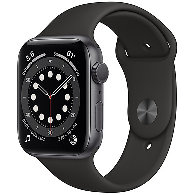Đồng Hồ Thông Minh Apple Watch Series 6 GPS Only Aluminum Case With Sport Band (Viền Nhôm & Dây Cao Su) – Hàng Chính Hãng VN/A