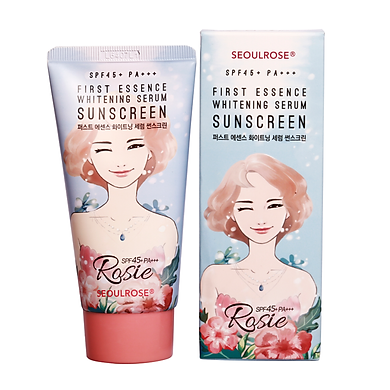 Kem Chống Nắng Rosie Seoul Rose First Essence Whitening Serum Sunscreen