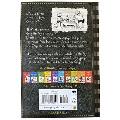 Truyện Thiếu Nhi Tiếng Anh - Diary Of A Wimpy Kid 10: Old School (Paperback) - Link Mua