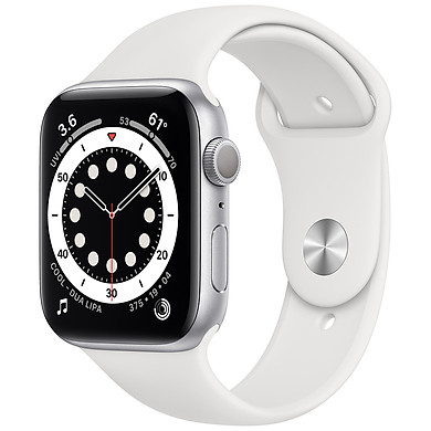 Đồng Hồ Thông Minh Apple Watch Series 6 GPS Only Aluminum Case With Sport Band (Viền Nhôm & Dây Cao Su) – Hàng Chính Hãng VN/A