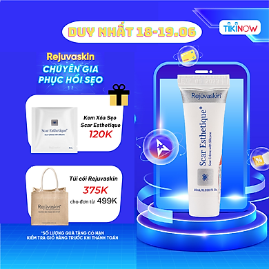 Kem làm mờ sẹo thâm, sẹo rỗ, sẹo lõm Scar Esthetique 10ml của Rejuvaskin – thương hiệu hỗ trợ trị sẹo Hoa Kỳ