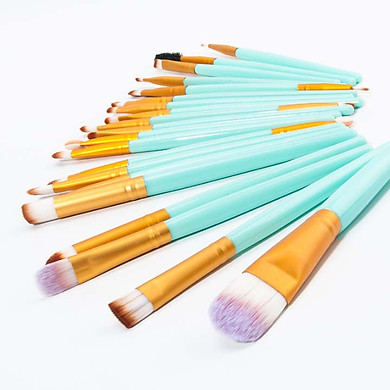 Set 20 cọ trang điểm chuyên nghiệp đủ loại (cọ mắt, cọ môi, cọ đánh nền…)