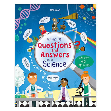 Sách Tương Tác Tiếng Anh - Usborne Lift-The-Flap Questions And Answers About Science - Link Mua