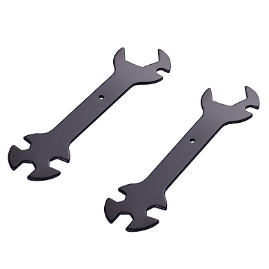 Aibecy 2pcs 5 in 1 Wrench Multifunction Flat Spanner Installation Tool Compatible with V6 MK8 MK10 3D Printer Extruder