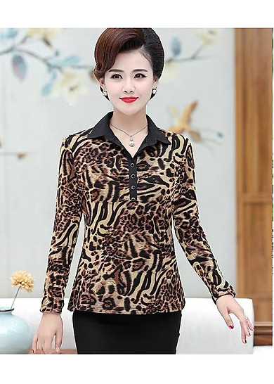 Bộ Thời Trang Trung Nien đẹp Aq2135 Hang Quảng Chau Cao Cấp