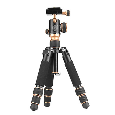 Chân máy ảnh tripod du lịch QZSD Q166 gấp gọn 20cm chịu lực 3kg