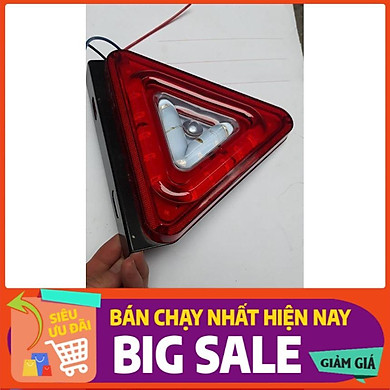 Deal Hot Deal Hot Đèn led trang trí tam giác đỏ : 12V_24V – OEM – top1deal