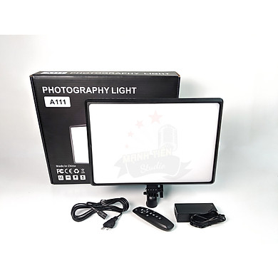 Đèn Studio A111 - Hỗ Trợ Chụp Ảnh Chuyên Nghiệp - Photography Light - Đèn Hỗ Trợ Livestream, Chụp Ảnh, Quay Phim 3 Chế Độ Sáng ( 3600K - 6000K) -... - Link Mua
