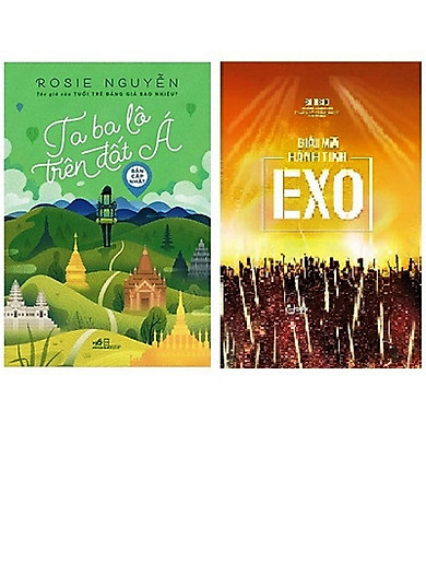 Combo sách tuổi thanh xuân: Ta ba lô trên đất Á + Giải mã hành tinh EXO