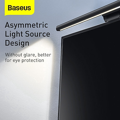 Đèn treo màn hình bảo vệ mắt Baseus i-Work Series (3 Light Mode, Anti Bluelight, USB Stepless Dimming Screen Hanging Light, New Model) – DGIWK-B02…