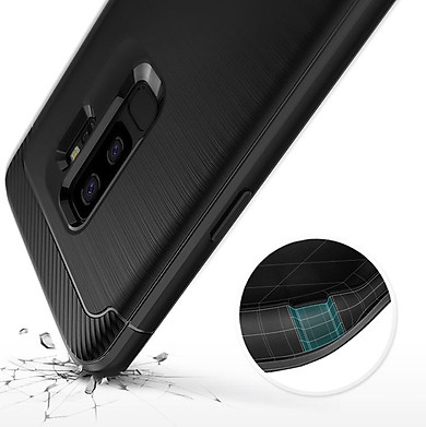 Ốp Lưng Samsung Galaxy S9 Plus Ringke Onyx - Hàng Chính Hãng