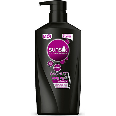 Dầu Gội 900Gr Sunsilk Óng Mượt Rạng Ngời Dành Cho Tóc Khô Xơ Tinh Chất Bồ Kết Truyền Thống Giúp Tóc Chắc Khỏe & Bóng Mượt Vượt Trội