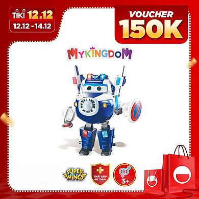 Đồ chơi mô hình SUPERWINGS Robot Biến Hình Cỡ Lớn Có Đèn Và Âm Thanh -Paul Siêu Cấp YW740925 – – top1shop