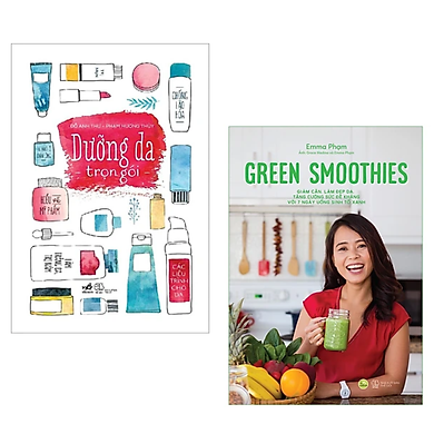 Combo 2 cuốn sách Làm Đẹp : Dưỡng Da Trọn Gói + Green Smoothies – Giảm Cân, Làm Đẹp Da, Tăng Cường Sức Đề Kháng Với 7 Ngày Uống Sinh Tố…
