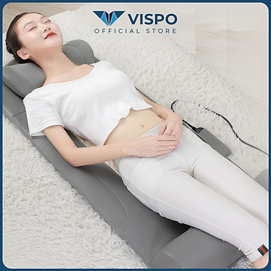 Đệm Massage Toàn Thân – Máy Massage Kết Hợp Túi Khí Và Bi Massage Nhiệt Hồng Ngoại Giúp Thư Giãn, Giảm Đau Cơ Thể – Nệm Mát Xa Đa Năng Cao Cấp
