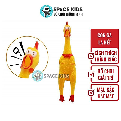 Đồ chơi Con gà la hét, gà a lử, gà bóp kêu shrilling chicken phát ra âm thanh vui nhộn cho bé – – top1shop