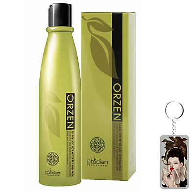 Dầu Gội Kích Thích Mọc Tóc Obsidian Professional Orzen Loss Control Shampoo Hàn Quốc 320Ml Tặng Kèm Móc Khoá - Link Mua