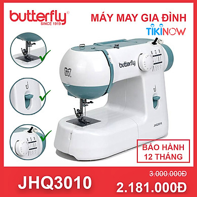 Máy May Gia Đình Cơ Bản Butterfly Jhq3010 - Hàng Chính Hãng - Link Mua