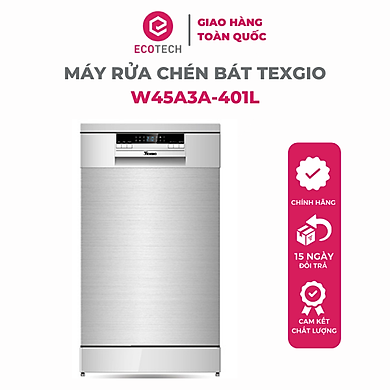 MÁY RỬA BÁT TEXGIO 9 BỘ – TG-W45A3A/401L – ĐIỀU KHIỂN CƠ- 6 CHẾ ĐỘ RỬA – CHỨC NĂNG DELAY – CHỨC NĂNG RỬA BÁN TẢI GIÀN TRÊN HOẶC GIÀN DƯỚI – HỆ…