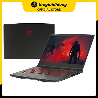 Laptop MSI Gaming GF63 Thin 11UC i5 11400H/8GB/512GB/4GB RTX3050/Balo/Chuột/Win10 (445VN) – Hàng chính hãng