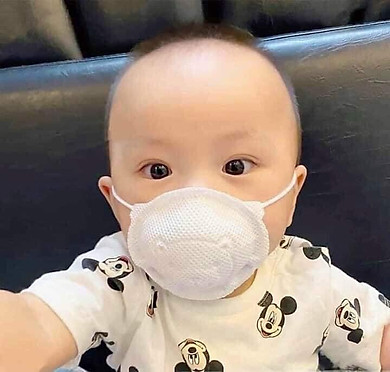 combo 2 bịch khẩu trang gấu gồm 6 cái Cho Bé Sơ Sinh Siêu Cute Cho Trẻ Từ 0-3 Tuổi