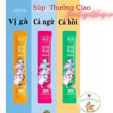 Súp Thưởng Cho Mèo Ciao - Thanh 15G - Link Mua