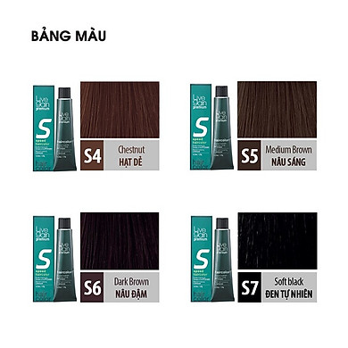 Thuốc Nhuộm Tóc Phủ Bạc, Chỉ Sử Dụng Trong Salon Chuyên Nghiệp Livegain Premium Speed Hair Color 120G - Link Mua