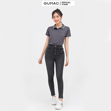Áo polo nữ GUMAC ATB812 phối cổ sọc viền nhiều màu, thanh lịch – >>> top1shop >>> tiki.vn