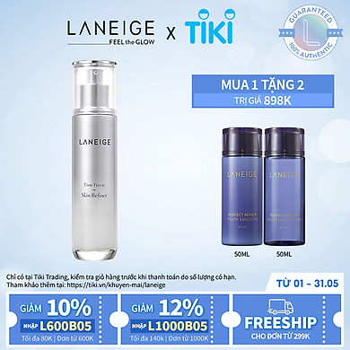 Nước Cân Bằng Ngăn Ngừa Lão Hóa Da Hiệu Quả Mang Đến Làn Da Đàn Hồi Và Săn Chắc Laneige Time Freeze Skin Refiner 120ml 111973270