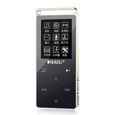 Ruizu D01 Bluetooth - Máy Nghe Nhạc Mp3 Lossless Thể Thao Hifi Bộ Nhớ Trong 8Gb - Hàng Chính Hãng - Link Mua