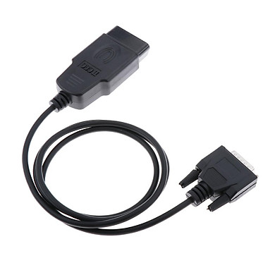 Xe Hơi OBD II 2 16Pin Để DB15 15Pin Chẩn Đoán Nối Dài Convertor Cáp
