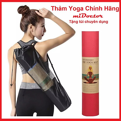 Thảm Tập Yoga miDoctor + Bao Tập Thảm Yoga (Giao Màu Ngẫu Nhiên) – >>> top1shop >>> tiki.vn