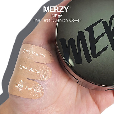 Phấn Nước Che Phủ Cao, Lâu Trôi Merzy The First Cushion Cover SPF50+/PA+++ 13g