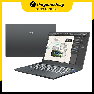 Laptop MSI Modern 15 A11MU i5 1155G7/8GB/512GB/15.6"F/Túi/Chuột/Win10/(680VN)/Xám - Hàng chính hãng