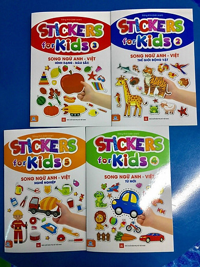 Sticker for Kids – bộ 5 tập – >>> top1shop >>> tiki.vn
