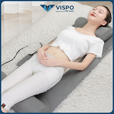 Đệm Massage Toàn Thân – Máy Massage Kết Hợp Túi Khí Và Bi Massage Nhiệt Hồng Ngoại Giúp Thư Giãn, Giảm Đau Cơ Thể – Nệm Mát Xa Đa Năng Cao Cấp