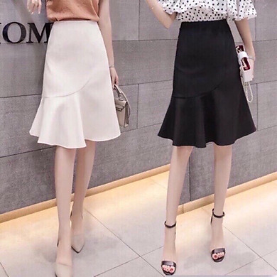Chân váy nữ đuôi cá 3 màu chất liệu tuyết mưa – >>> top1shop >>> tiki.vn