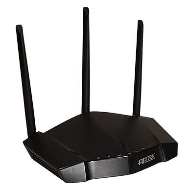 Router Wifi Công Suất Cao Chuẩn N300Mbps APTEK N303HU - Hàng Chính Hãng